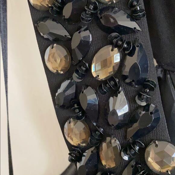 NEW Alex Evenings black beaded formal gown dress - Picture 10 of 10